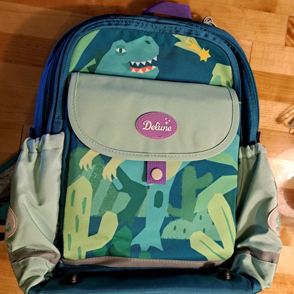 SALE!!! Be the COOLEST KID IN SCHOOL - NWT- DELUNE Kids Dino Backpack - Picture 4 of 12